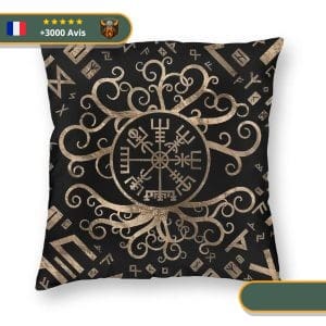 coussin viking decoration nordique