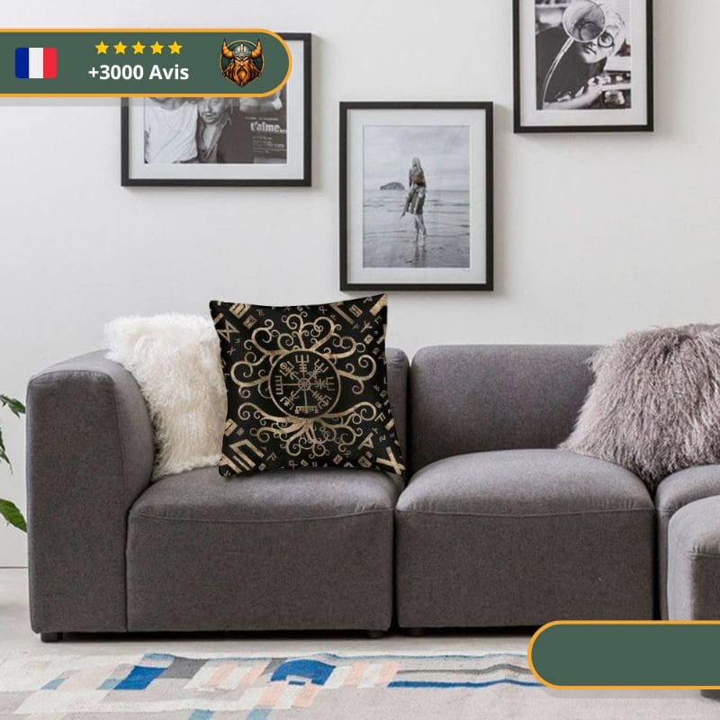 Coussin Viking Décoration Nordique – Image 3
