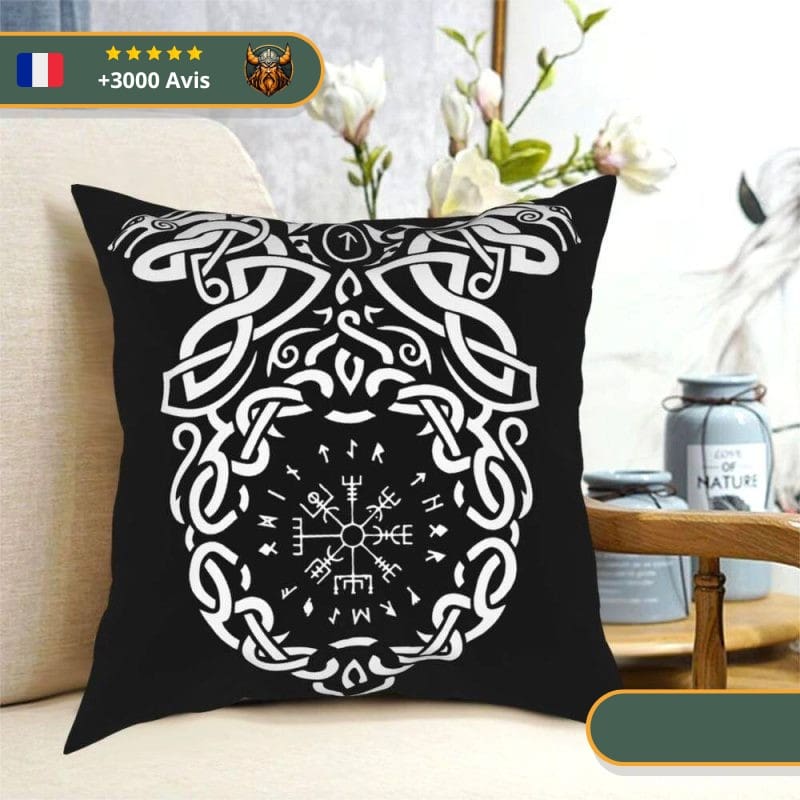 Coussin Viking Nœud Nordique – Image 4