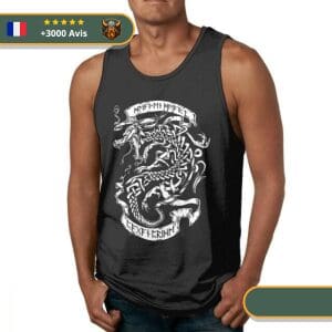 Débardeur Musculation Serpent De Midgard Viking Shop