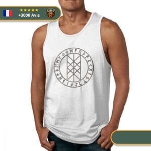 Débardeur Musculation <br>Runes Viking</br> Viking Shop