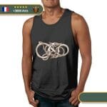 Débardeur Musculation <br>Serpent de Midgard</br> Viking Shop