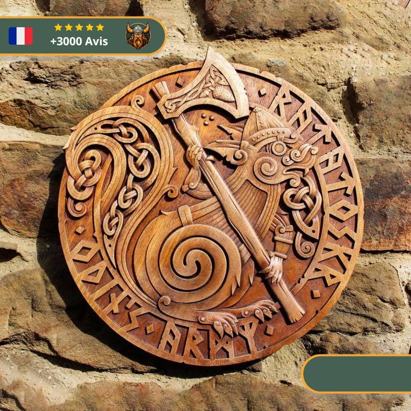 Art Mural Viking Ratatosk – Image 3