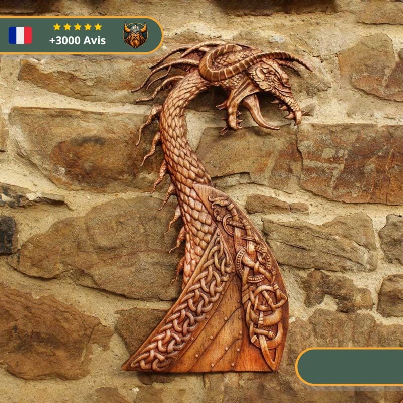 Art Mural Viking Proue de Drakkar – Image 3