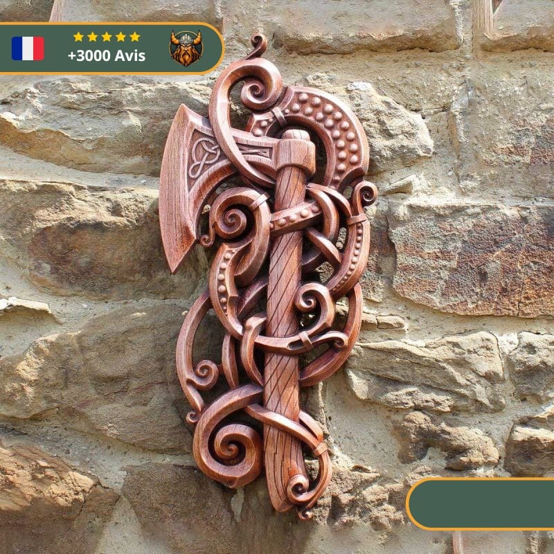 Art Mural Viking Hache – Image 3