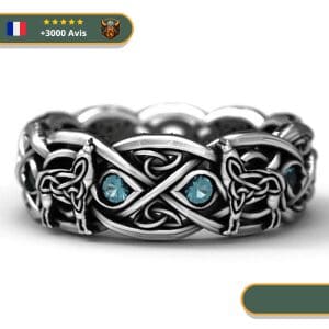 Bague Viking <br>Freki et Geri</br> Viking Shop