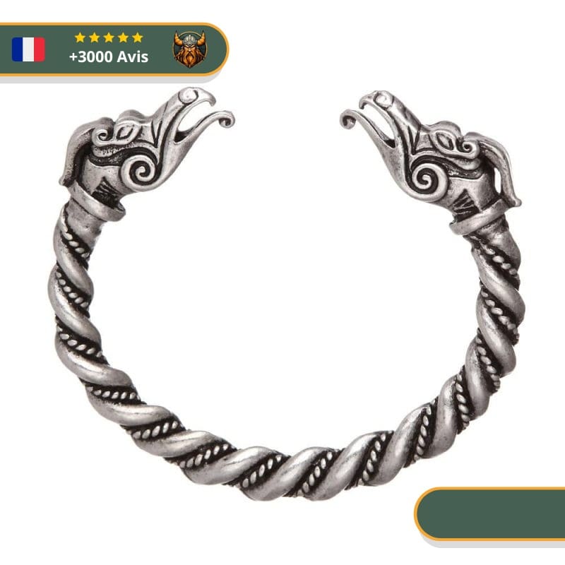 Bracelet Viking Hugin et Munin