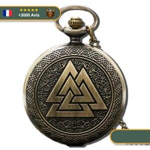 Montre gousset Valknut