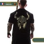 T-shirt musculation <br>Camouflage</br> viking shop