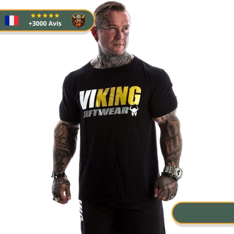 T-shirt musculation Roi Viking – Image 3