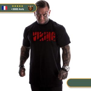 T-shirt musculation <br>sang viking</br> viking shop
