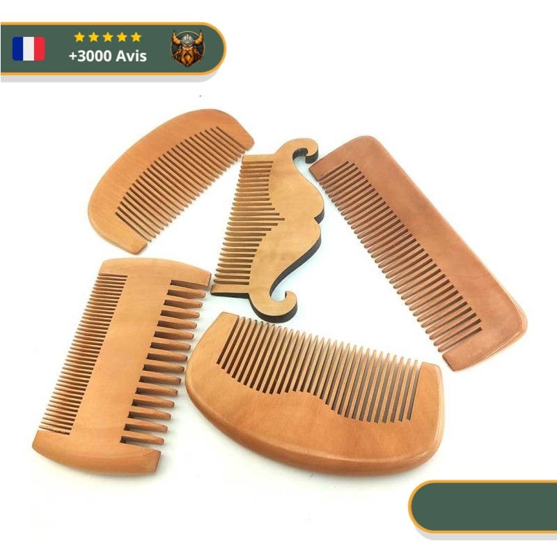Peigne Viking en bois – Image 6