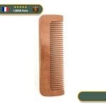 peigne viking en bois classique