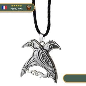 Pendentif Corbeau Viking