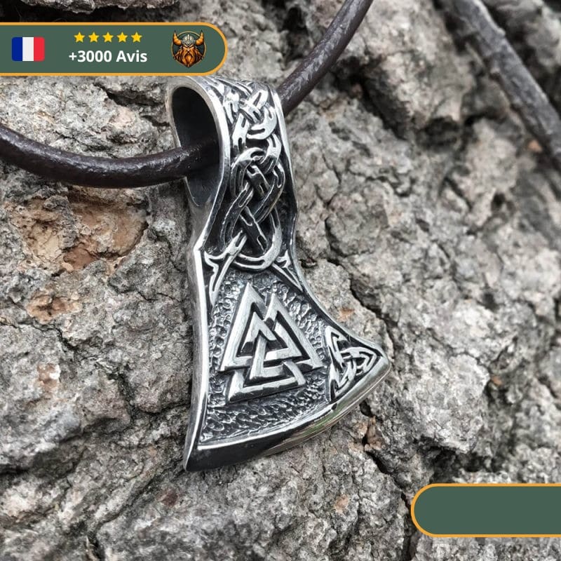 Pendentif Hache Viking | Argent – Image 2