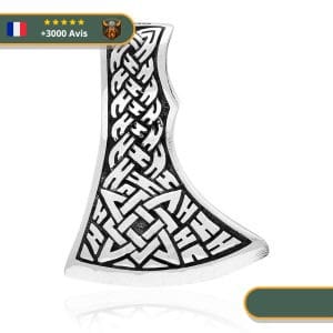 Pendentif Homme Hache Viking | Argent
