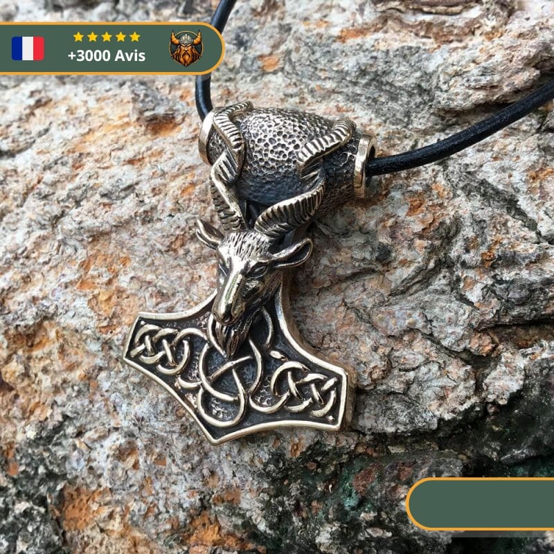 Pendentif Tête De Chèvre | Bronze – Image 4