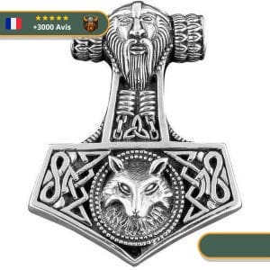 pendentif marteau de thor