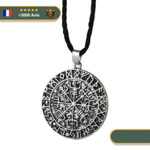Pendentif Vegvisir Argent