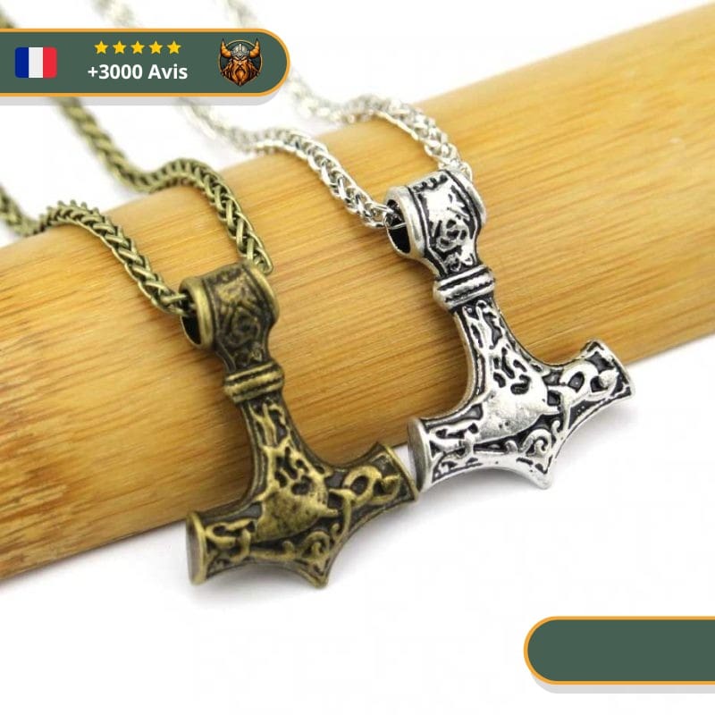 Pendentif Viking du marteau de Thor – Image 3