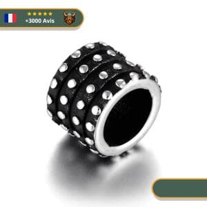 4 Perles Viking Bouclier