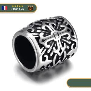 4 Perles Viking Emblème