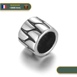 Perle Barbe Vague | Argent