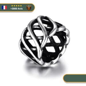Perle Barbe Couronne | Argent