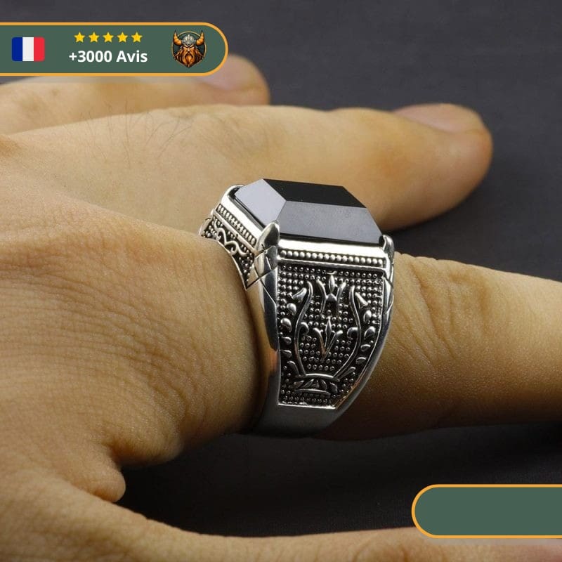 Bague viking Chevalière du Roi – Image 3