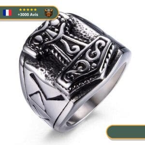 Bague Viking <br>Marteau de Thor</br> Viking Shop