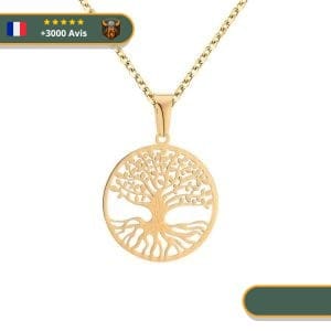 Collier Viking Arbre De Vie