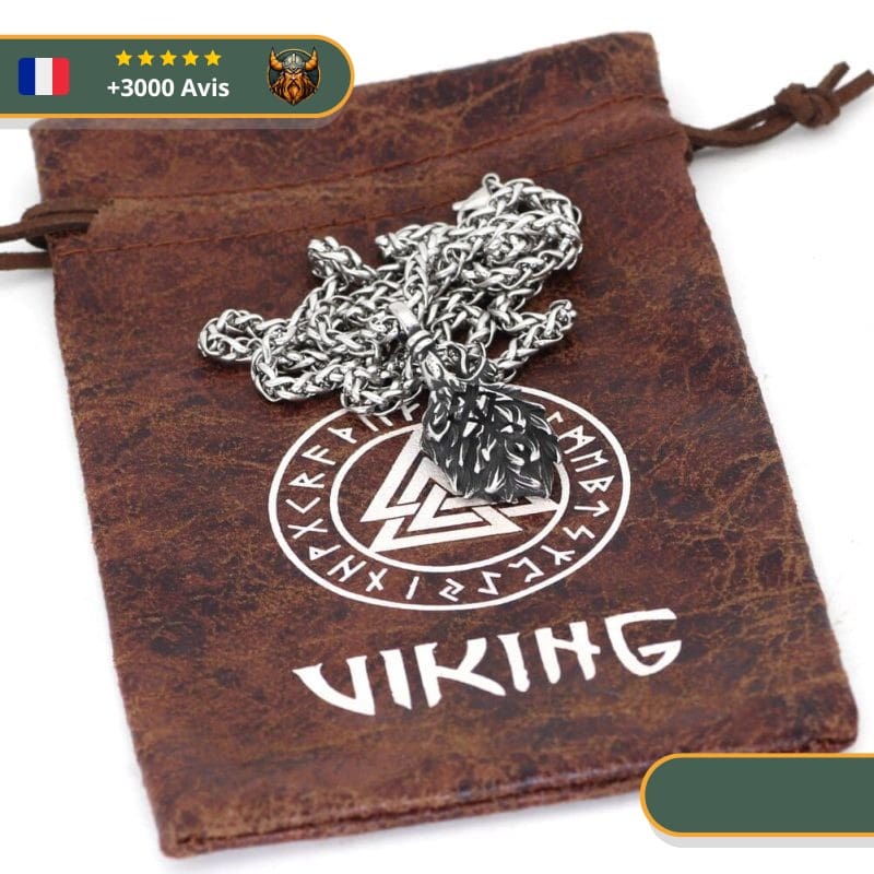 Collier Viking Loup Fenrir – Image 2