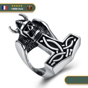 Bague Viking <Br>Crâne</br> Viking Shop