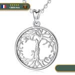 Collier Viking Arbre De Vie