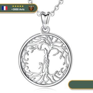 Collier Viking Arbre De Vie