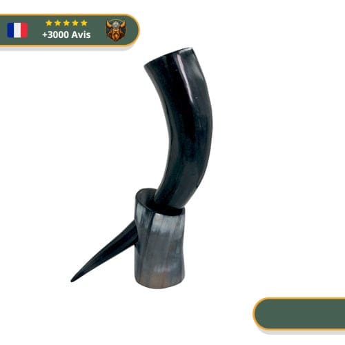 Corne De Guerre Viking – Lot De 3 Avec Sangle, Son Puissant, Parfait Pour Cosplay, Fêtes Et Cérémonies