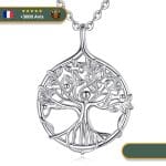 Collier Viking Arbre De Vie