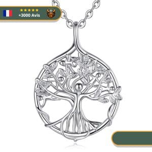 Collier Viking Arbre De Vie