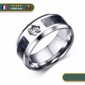 Bague Viking <br>Loup Fenrir</br> Viking Shop