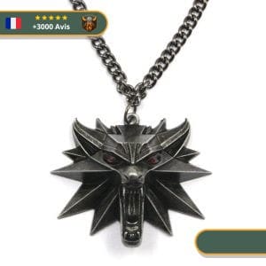 Collier Viking Loup Fenrir