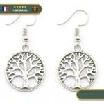 Boucles d'Oreilles Arbre De Vie