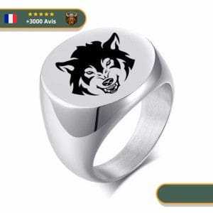 Bague Viking <br>Loup Fenrir</br> Viking Shop