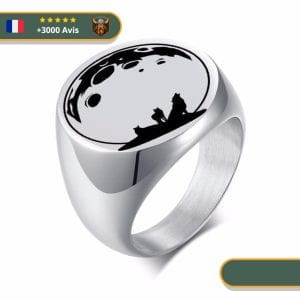 Bague Viking <br>Loup Fenrir</br> Viking Shop