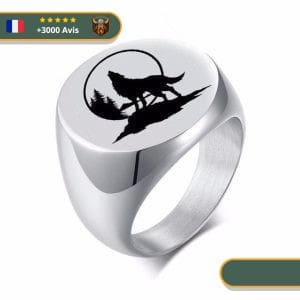 Bague Viking <br>Loup Fenrir</br> Viking Shop