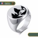 Bague Viking <br>Loup Fenrir</br> Viking Shop