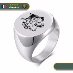 Bague Viking <br>Loup Fenrir</br> Viking Shop