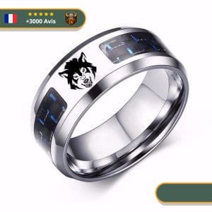 Bague Viking <br>Loup Fenrir</br> Viking Shop