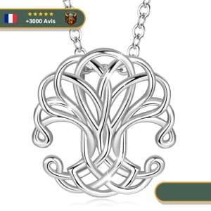 Collier Viking Arbre De Vie