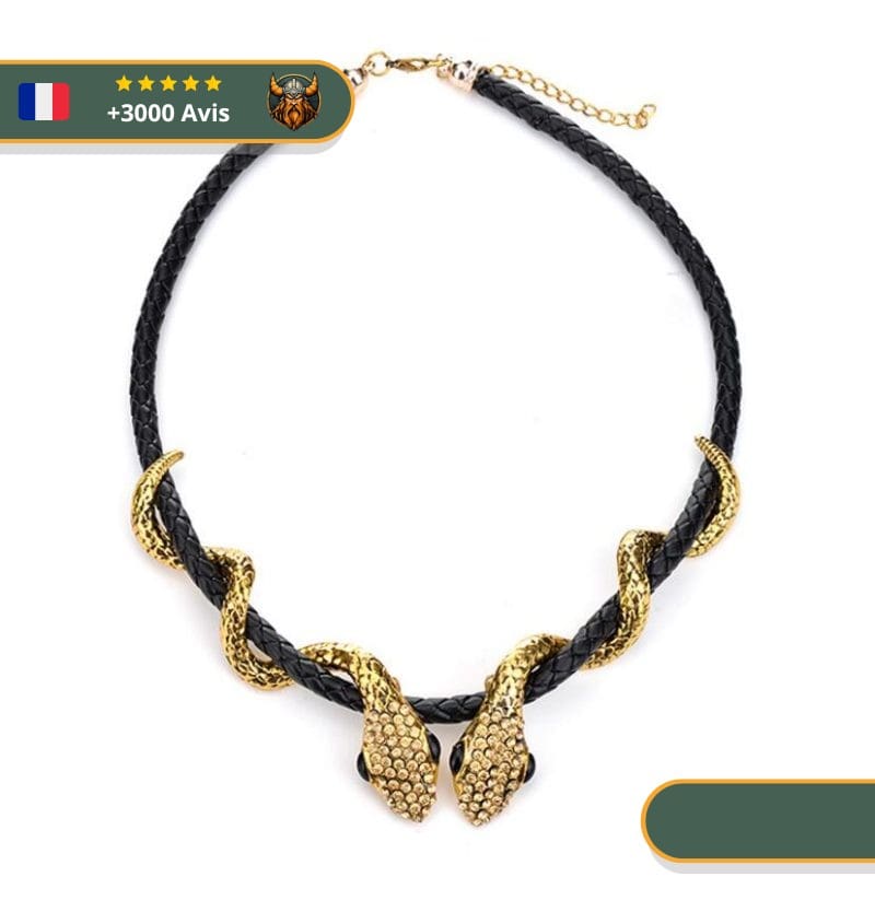 Collier Viking Serpent Jormungand