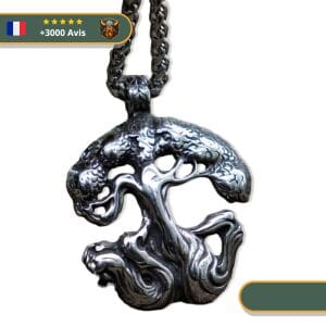 Collier Viking Arbre De Vie